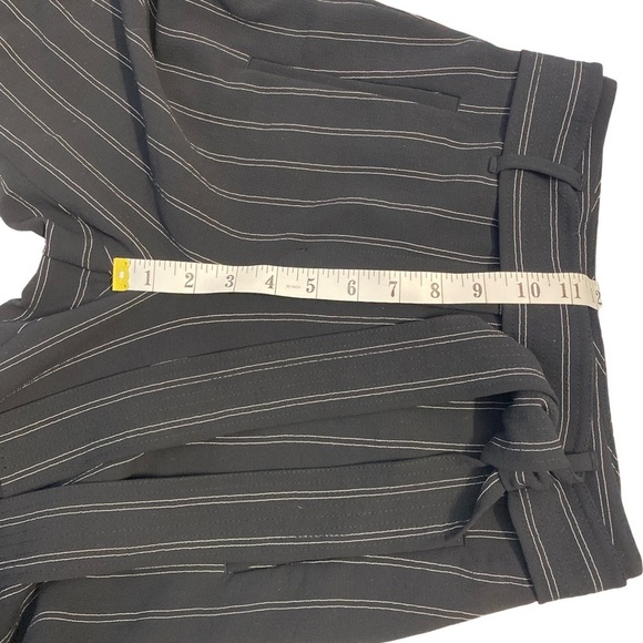 Wilfred Jallade Black/White Stripe Tie Front Pant Size 0 - Picture 9 of 14